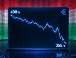 Június első napjaiban a forint közel négyéves csúcsra erősödött az euróval szemben, rövid időre visszatérve a 354–355-ös sáv közelébe, grafikon, eur-huf