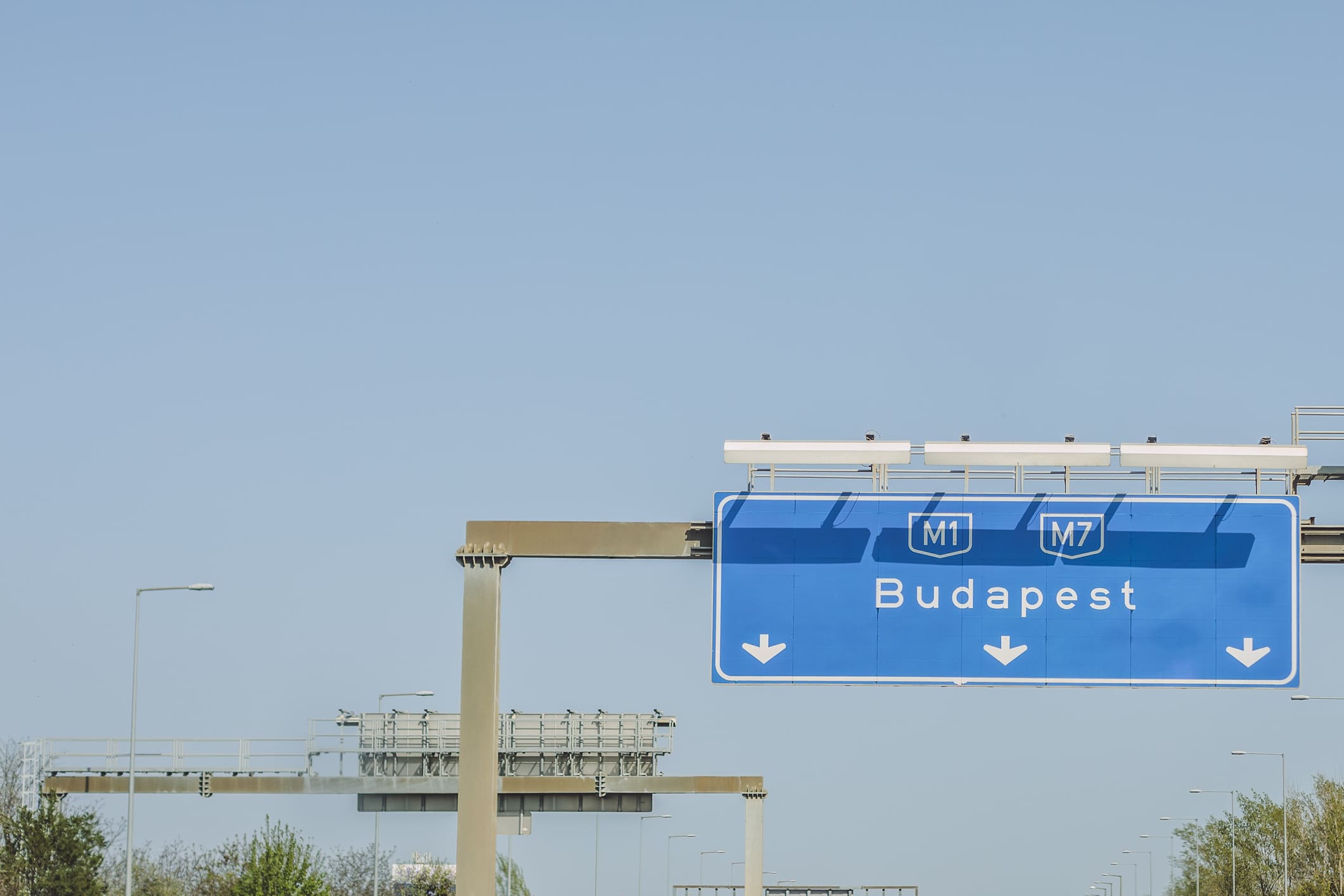 Közelekedési tábla Magyarországon - Budapest