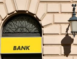 Bankfiók homlokzata